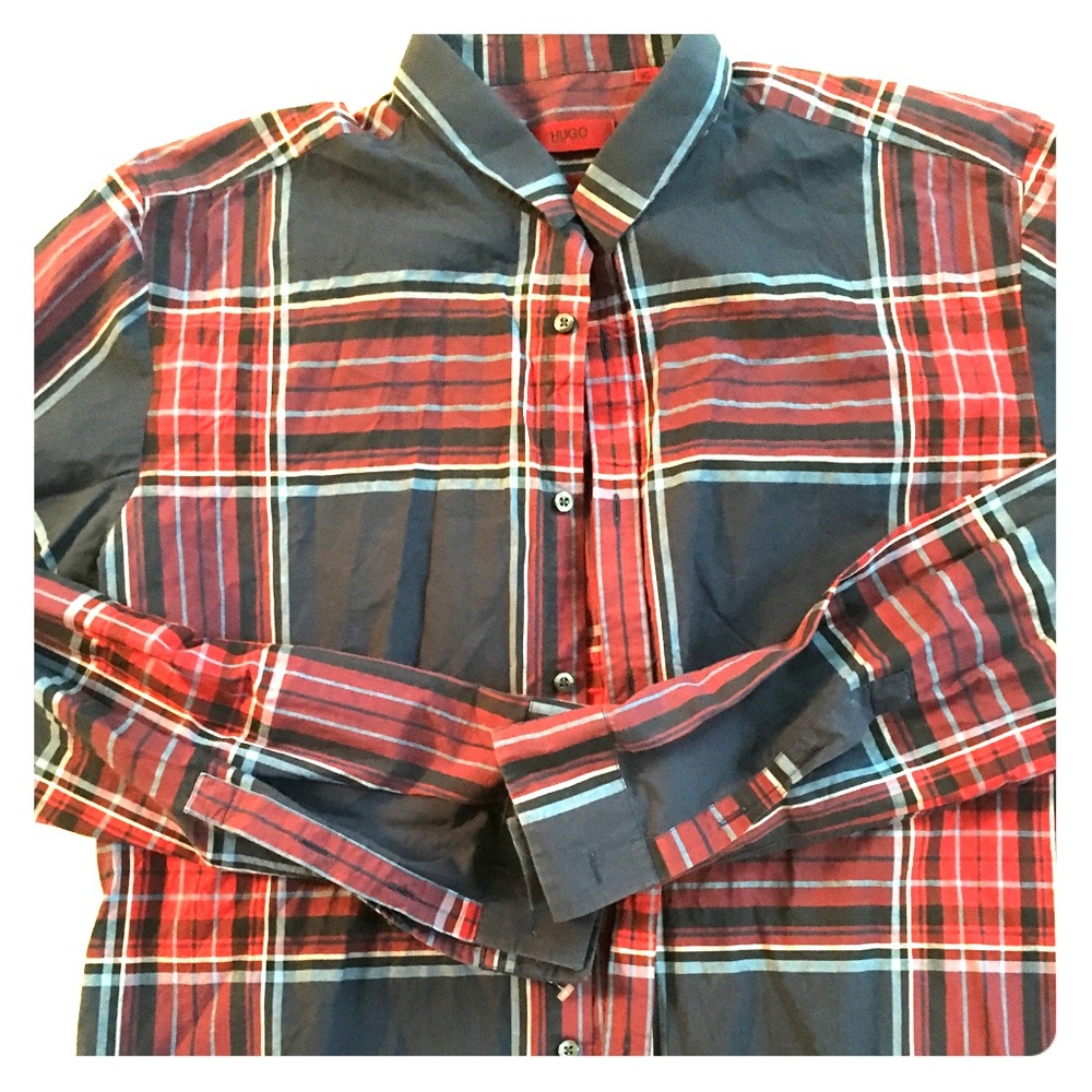 Hugo Long sleeve button down Men’s shirt
